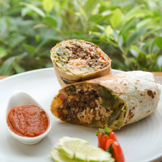 Lean Beef Burrito