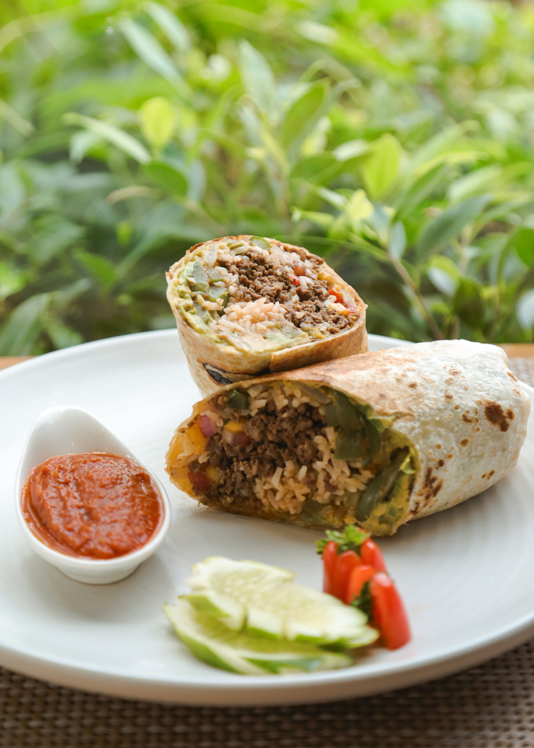 Lean Beef Burrito