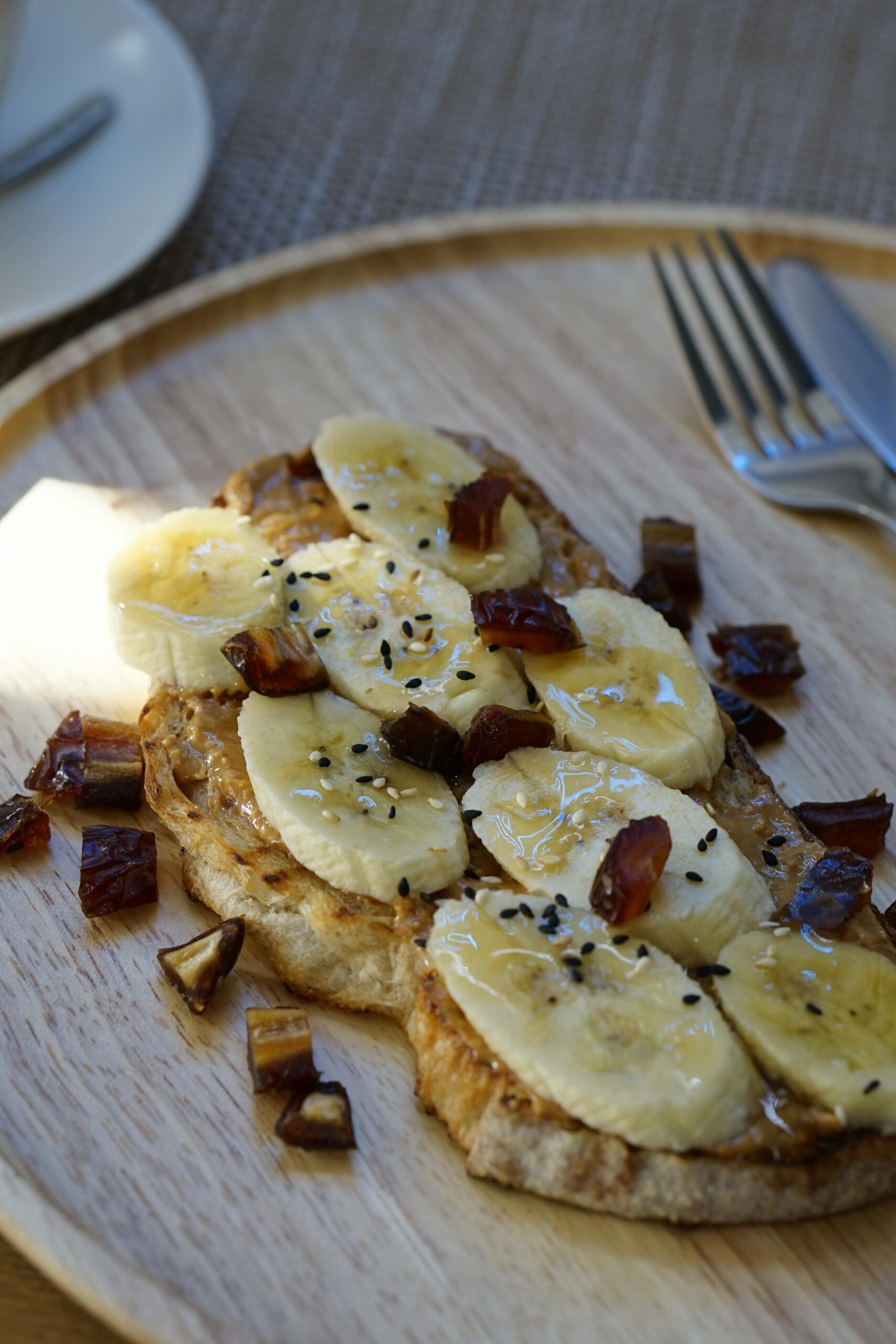 PB & banana on sourdough (1)