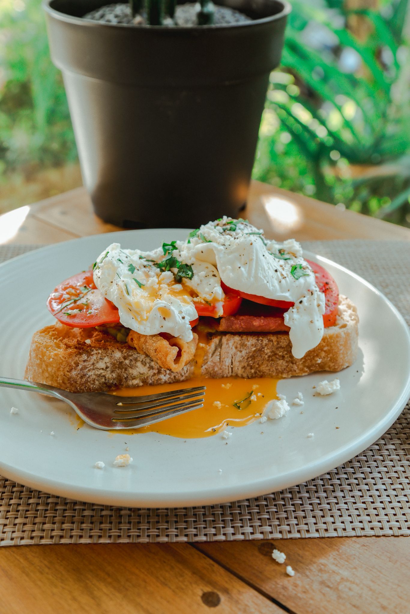 Bacon Feta Smash